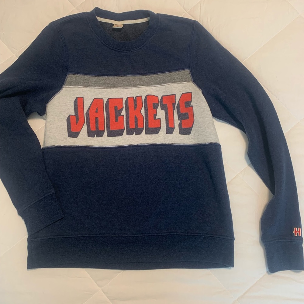 HOMAGE Columbus Blue Jackets Crewneck Sweatshirt